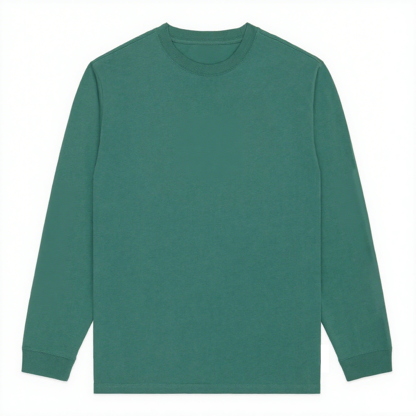 Custom 265gsm cotton & Embroidery logo & Long Sleeve Shirts - Image 2