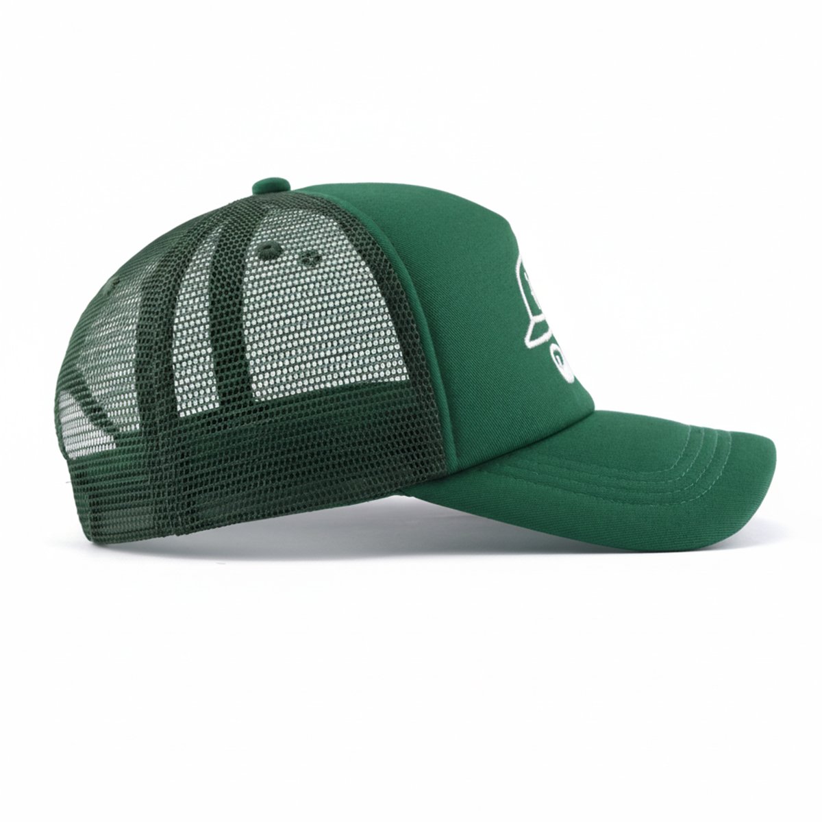 Flat embroidery & 100% Polyester and nylon mesh & 5 Panel Trucker Hats - Image 2